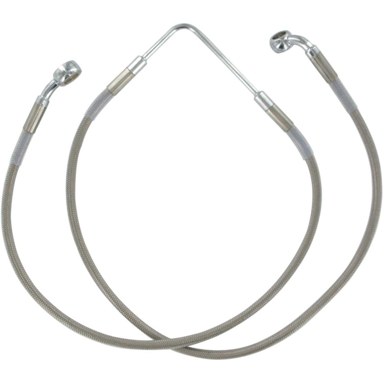 Drag Specialties Front Brake Line FXDB 06-07 Stainless Steel 1741-1783_256725