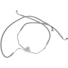 Drag Specialties Front Brake Line FLHT 96-07 Clear-Coated Stainless Steel [MPN: 1741-0868]_256733