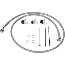 Drag Specialties Front Brake Line FLST 00-07 Clear-Coated Stainless Steel 1741-0872_256735