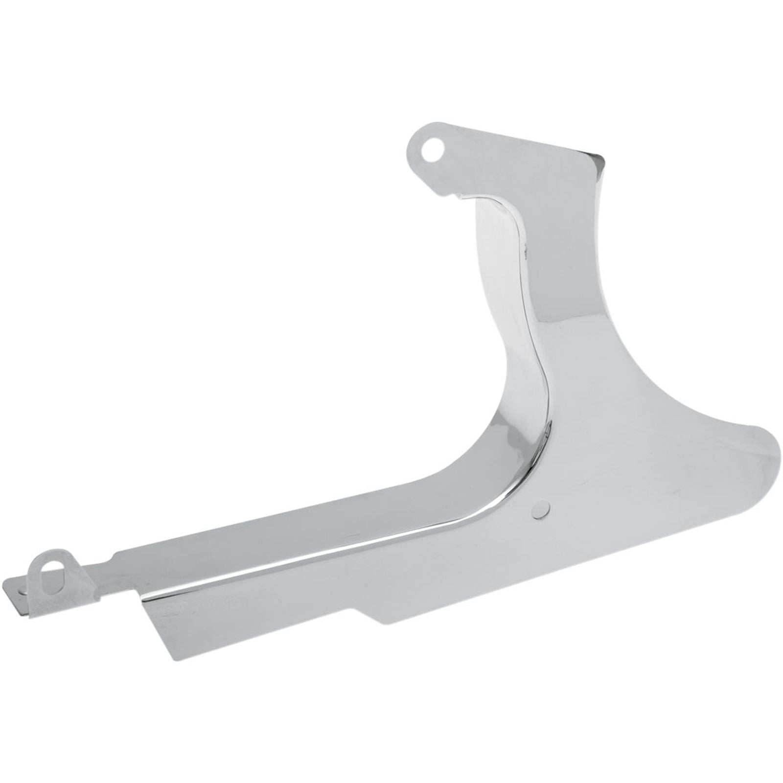 Drag Specialties Lower Belt Guard - 00-05 FXST 00-06 FLST - Chrome 1202-0070_256778
