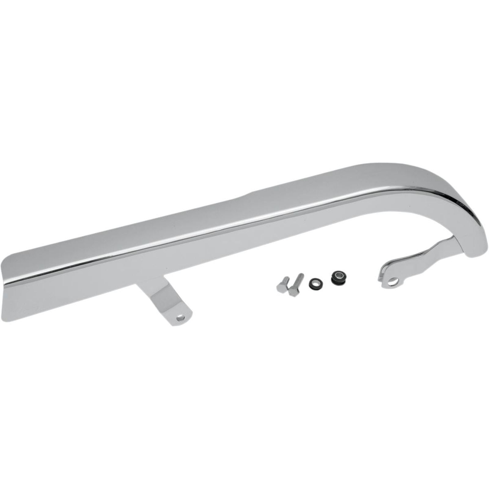Drag Specialties Upper Belt Guard - 00-05 FXD/FXDWG/FXDL - Chrome 1202-0010_256783