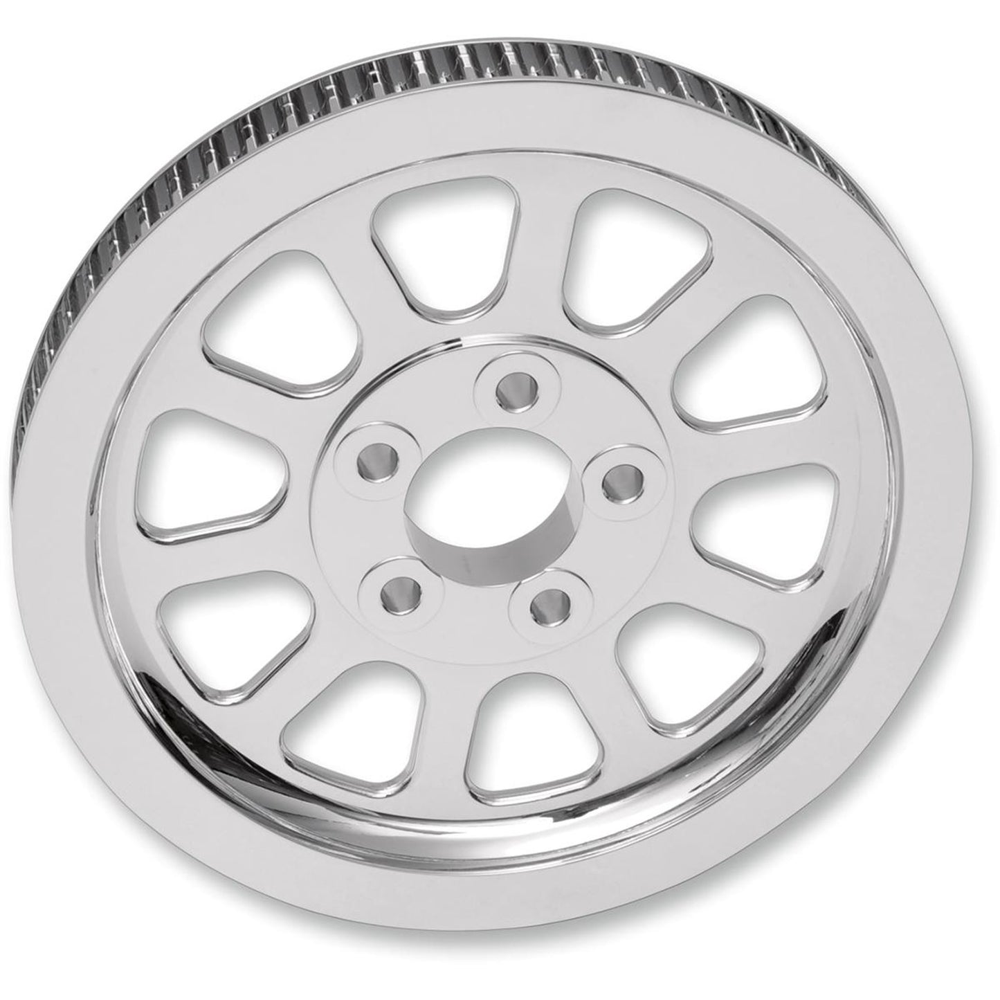 Drag Specialties Chrome Rear Pulley - 66-Tooth 1201-0542_256789