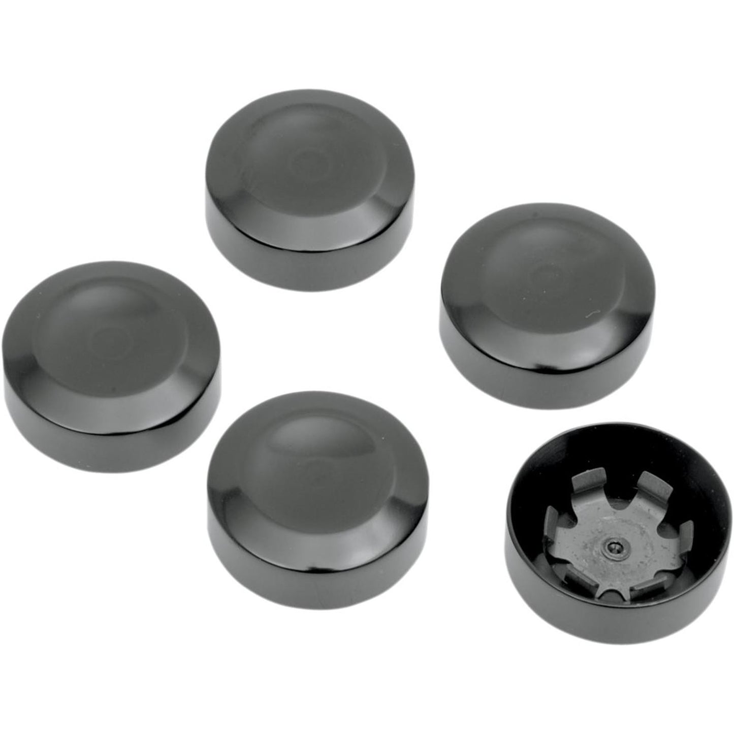 Drag Specialties Rear Pulley Bolt Cover - Black 1201-0598_256793