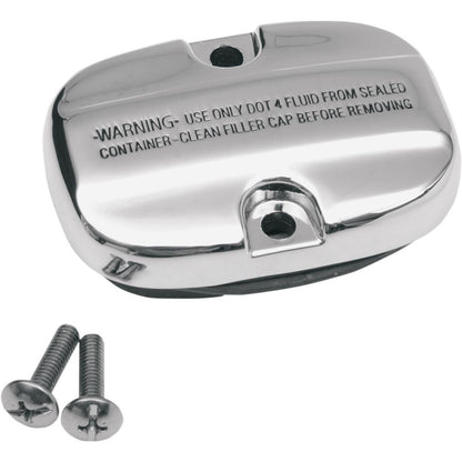 Drag Specialties Rear Master Cylinder Reservoir Cover - 08-17 FLT 1731-0190_256846