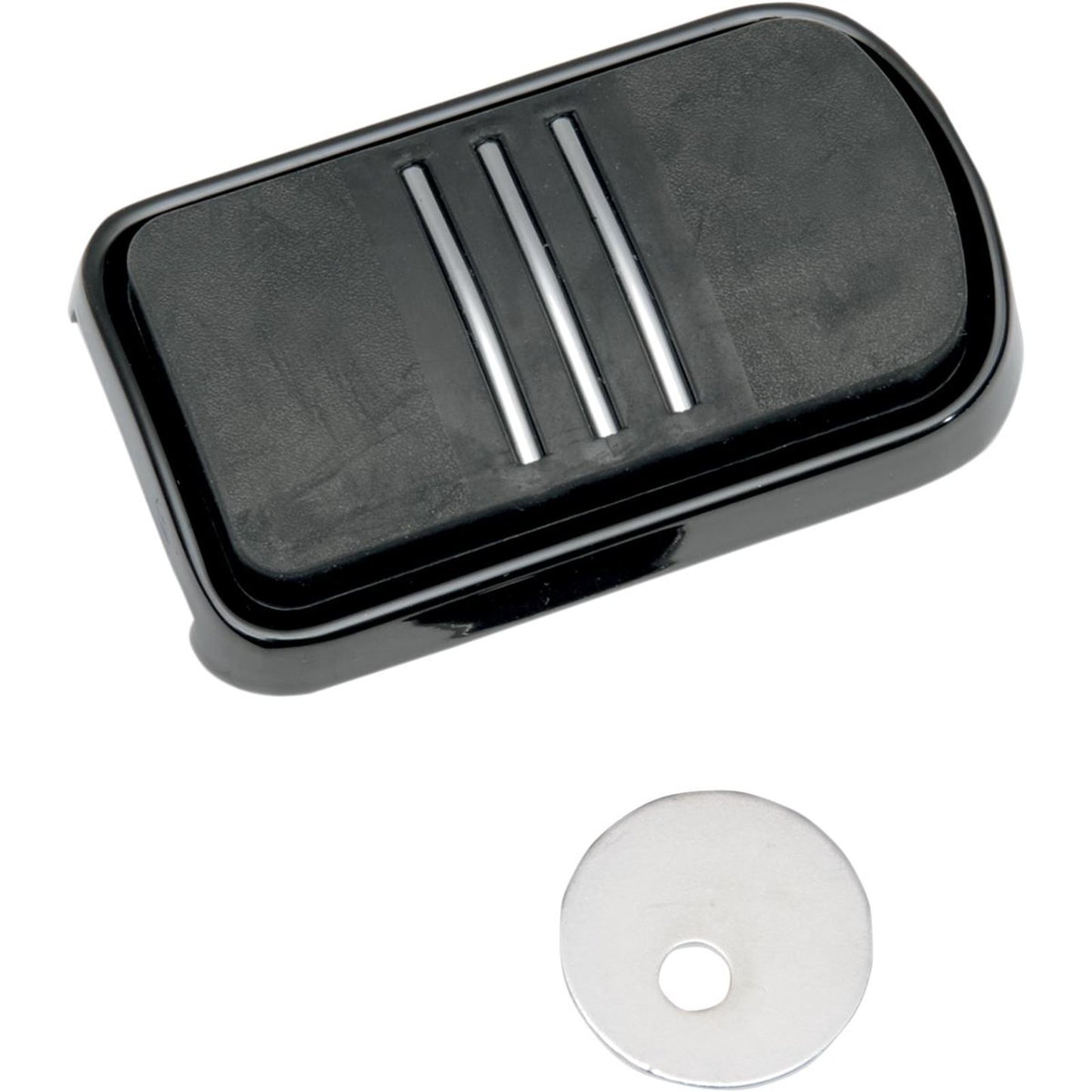 Drag Specialties Sweeper Brake Pedal - Black 1611-0033_256857
