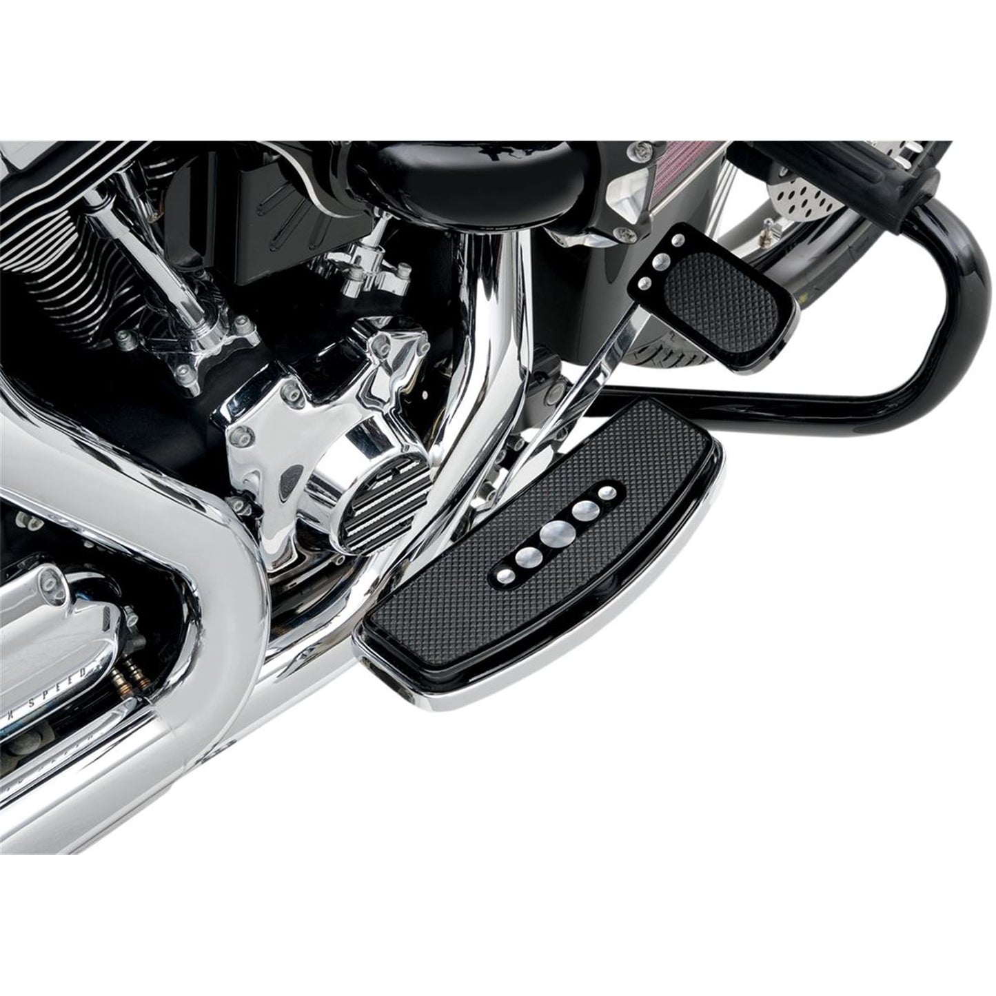 Drag Specialties Black Brake Pedal Pad - '83-'18 FL 1610-0195_256882