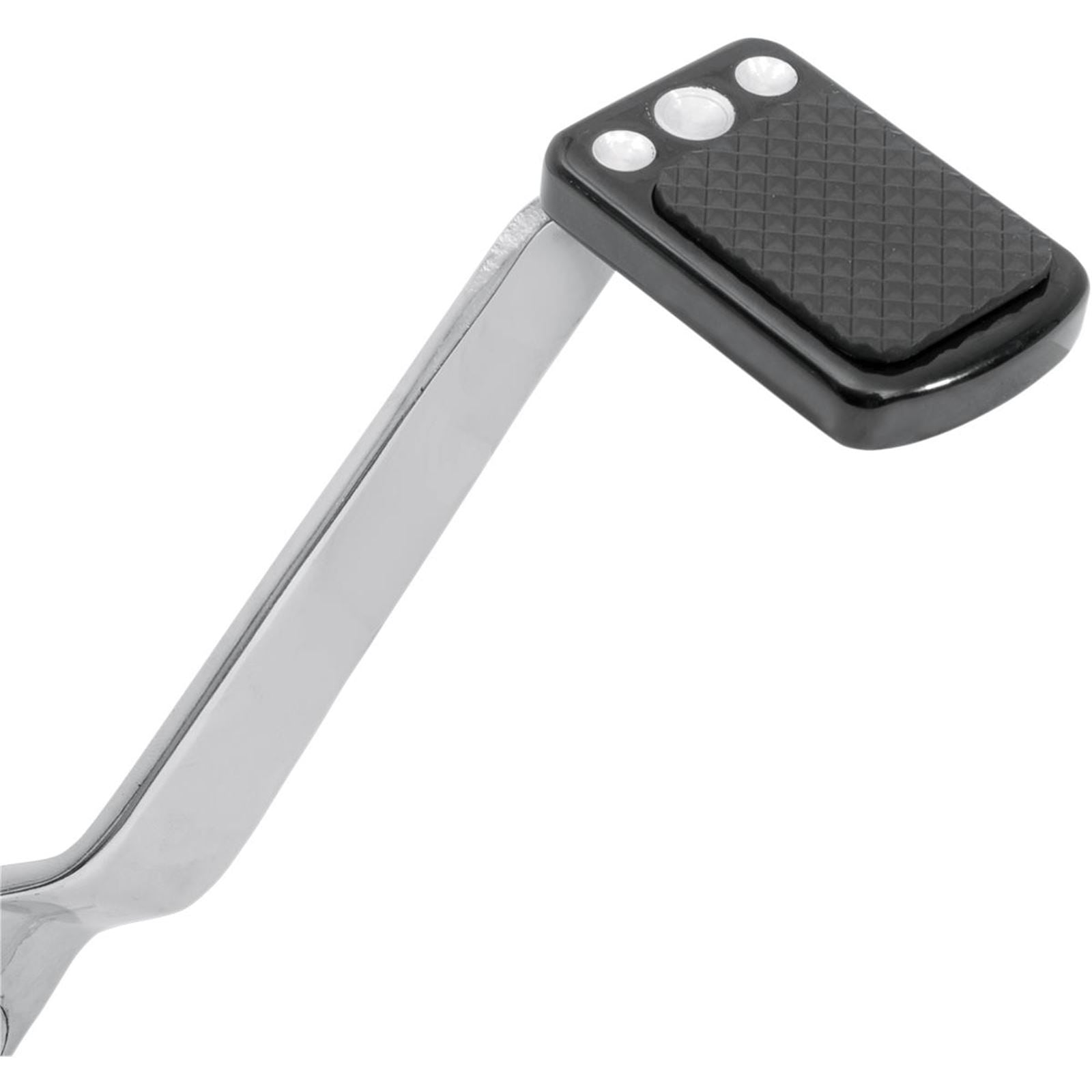 Drag Specialties Black Brake Pedal Pad - '84-'10 Softail [MPN: 1610-0196]_256883
