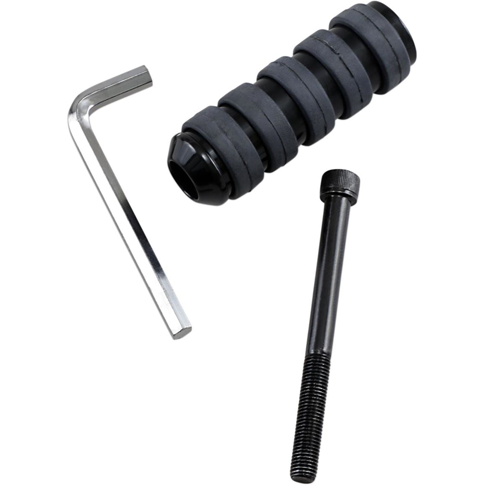 Drag Specialties Soft-Ride Shift Peg - Large - Black 1603-0351_256899