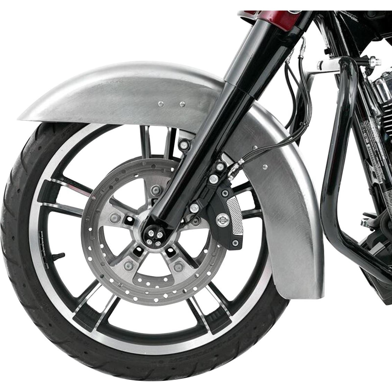 Drag Specialties Front Fender - Steel - Raw - '14-'19 FLHX 1401-0620_256923