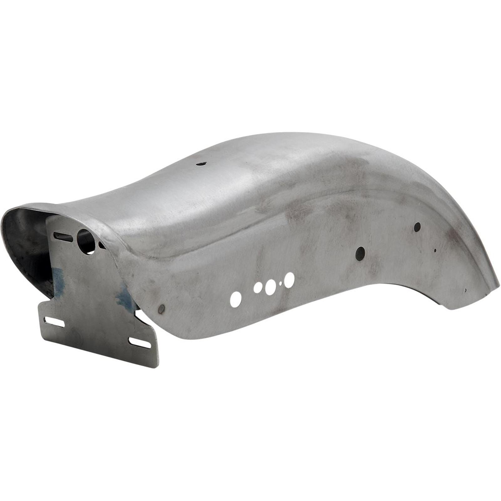 Drag Specialties Fate Bob Rear Fender - Raw - Drilled 1401-0041_257059
