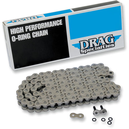 Drag Specialties 530 Series - O-Ring Chain - Chrome - 104 Links 1222-0262_257094