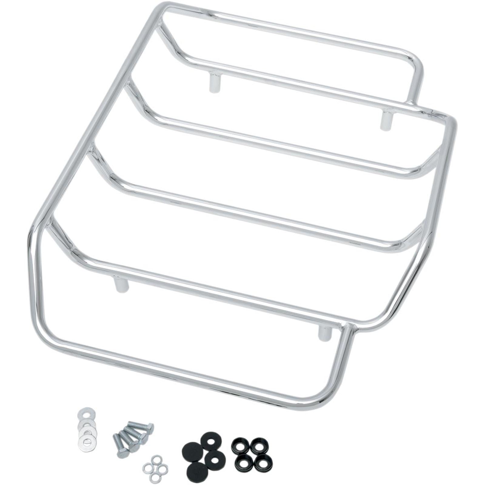 Drag Specialties Tour-Pak® Luggage Rack - Chrome 1510-0163_257144