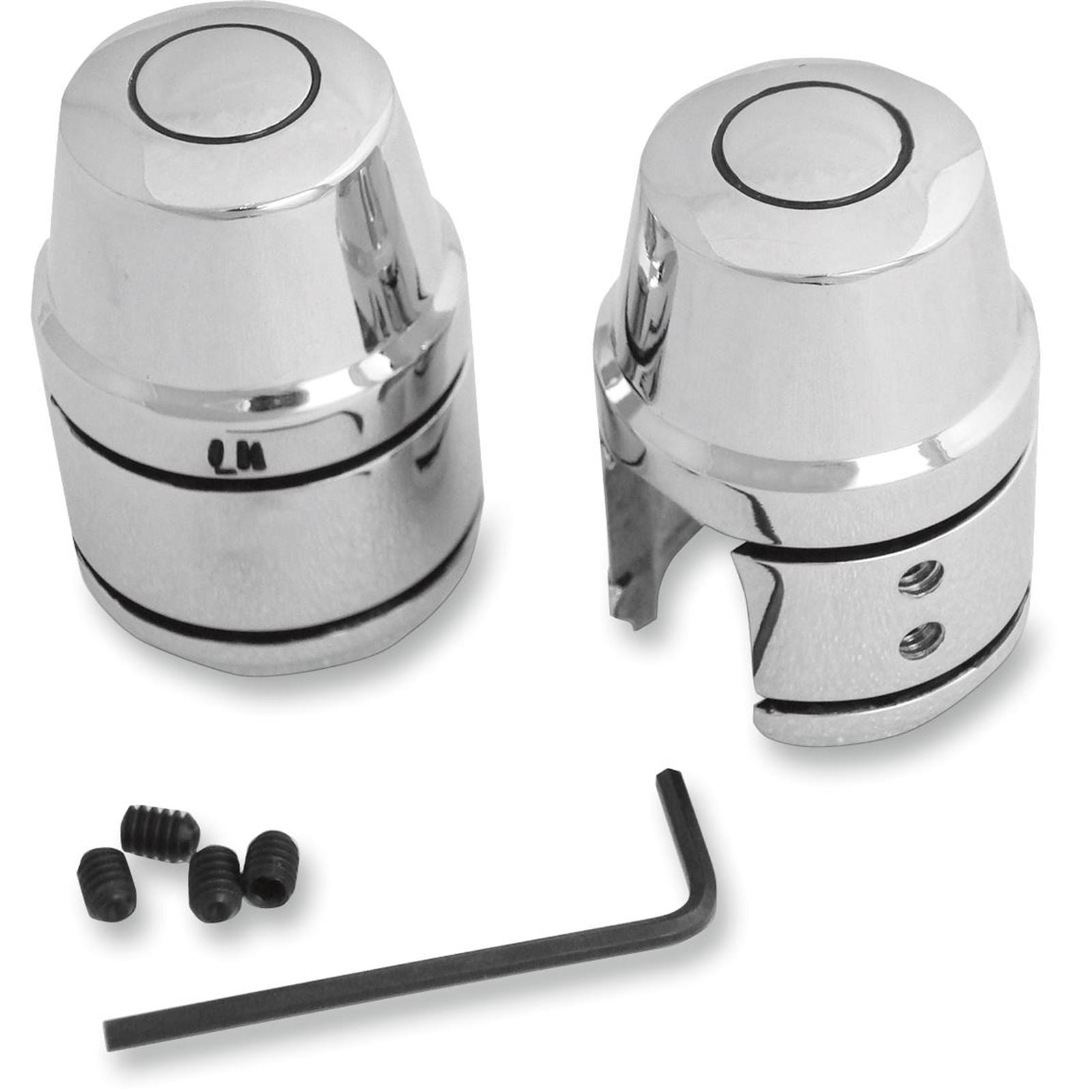 Drag Specialties Upper Shock Bolt/Stud Cover - Chrome - '86-'17 XL 1313-0079_257145