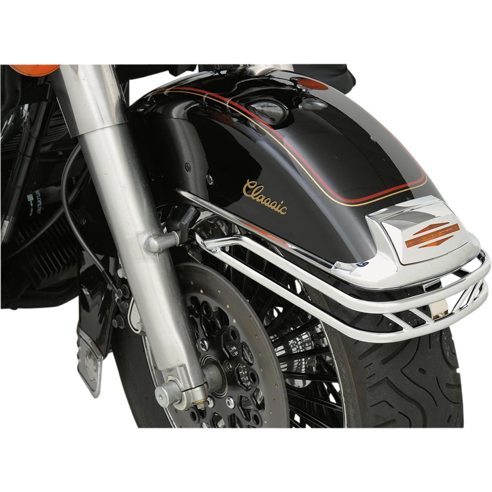 Drag Specialties Front Fender Rail - Chrome 1412-0008_257252