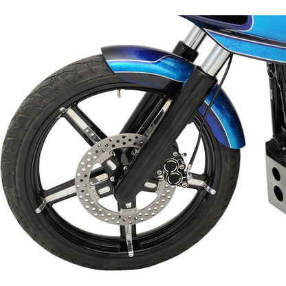 Drag Specialties Fender-To-Fork Adapters - Black 1410-0098_257261
