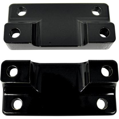Drag Specialties Fender-To-Fork Adapters - Gloss Black 1410-0064_257269