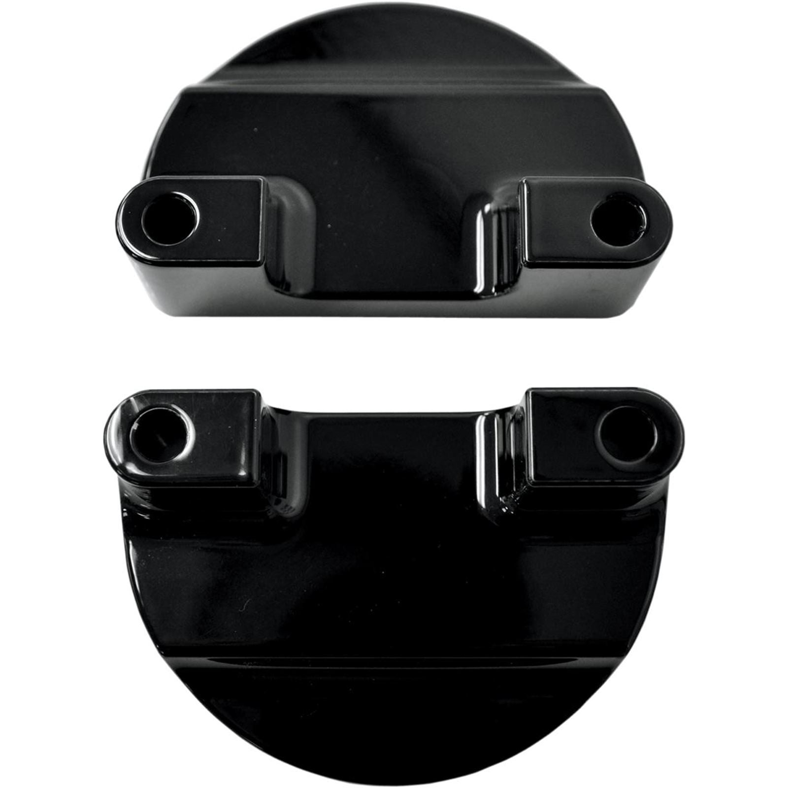 Drag Specialties Fender-To-Fork Adapters - Gloss Black 1410-0065_257271