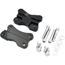 Drag Specialties Fender-To-Fork Adapters - Gloss Black [MPN: 1410-0067]_257273