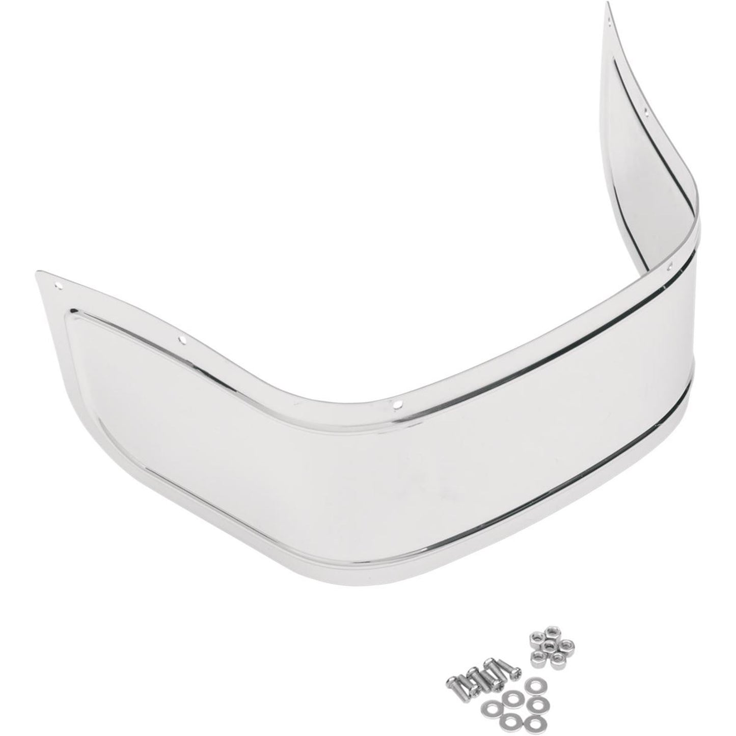 Drag Specialties Front Fender Skirt - Chrome - Smooth 1405-0117_257285