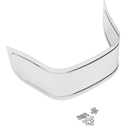 Drag Specialties Front Fender Skirt - Chrome - Smooth 1405-0117_257285