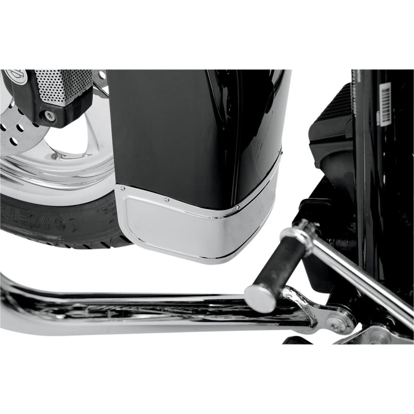 Drag Specialties Front Fender Skirt - Chrome - Smooth 1405-0117_257286