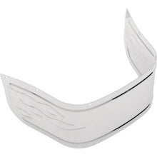Drag Specialties Front Fender Skirt - Chrome - Flame [MPN: 1405-0118]_257287