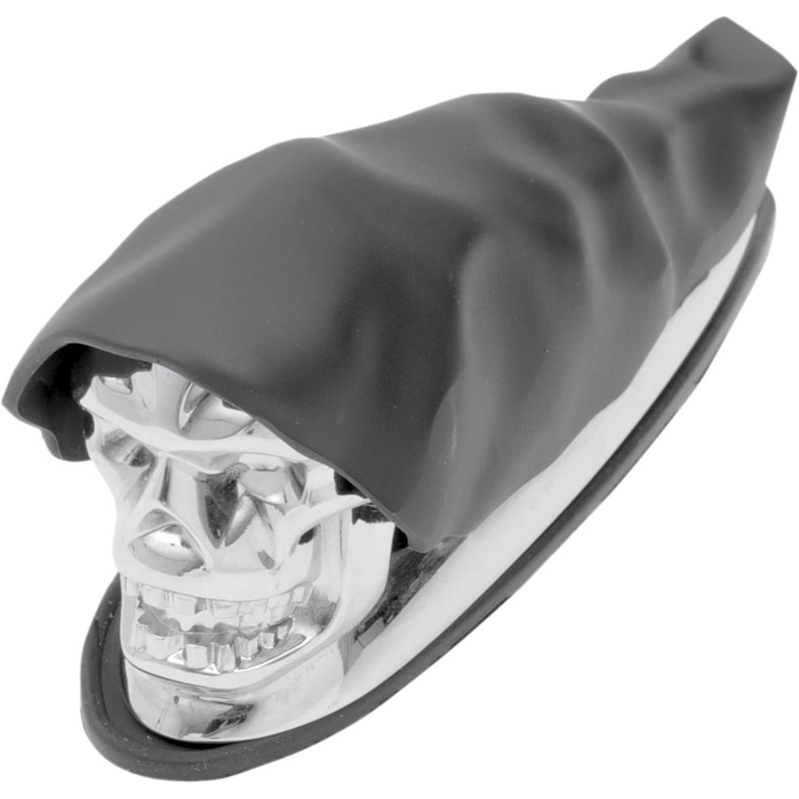 Drag Specialties Shrouded Skull Fender Ornament 1405-0158_257288