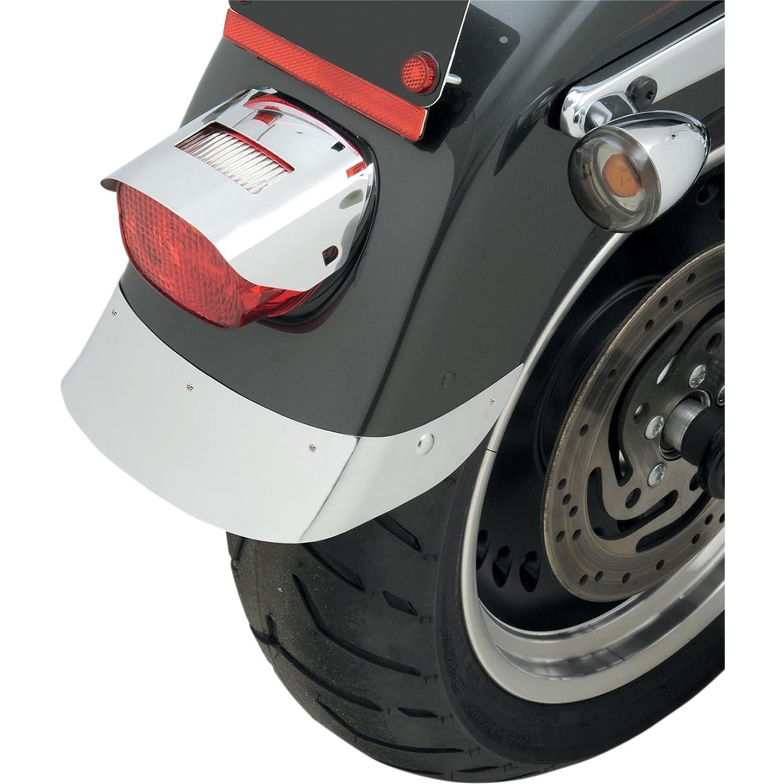 Drag Specialties Rear Fender Skirt - Chrome - Smooth 1405-0170_257291