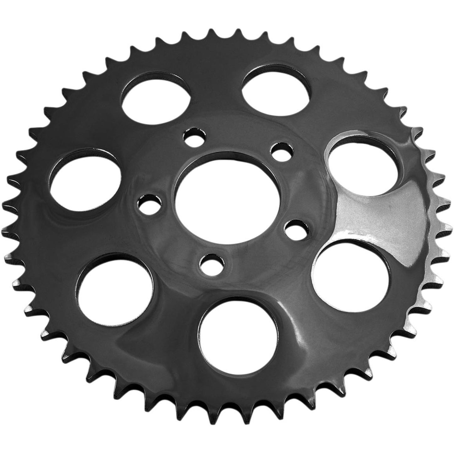 Drag Specialties Rear Sprocket - Gloss Black - Dished - 51-Tooth 1210-1850_257302