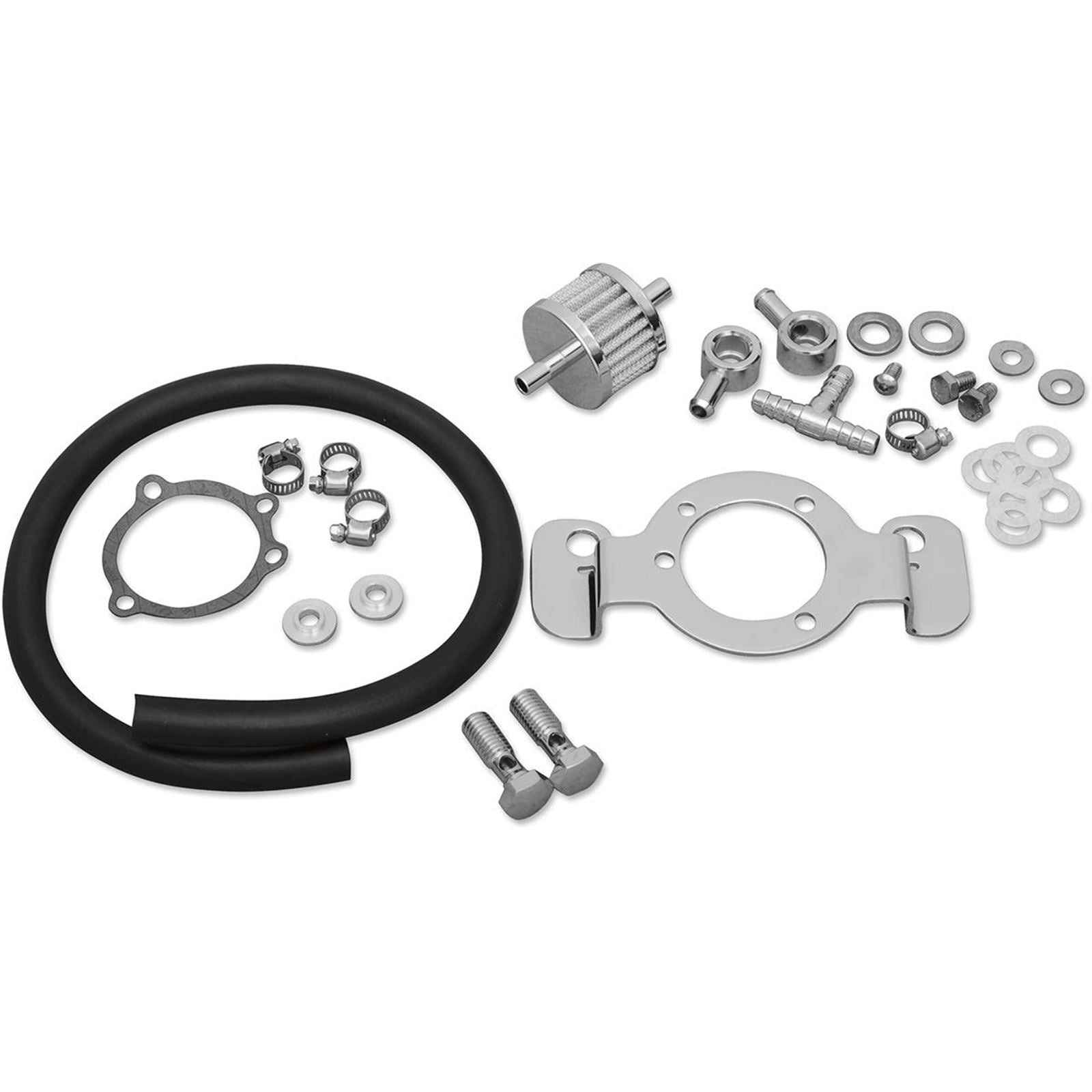 Drag Specialties Mount Air Cleaner with Breather 07-17XL 1013-0030_257324
