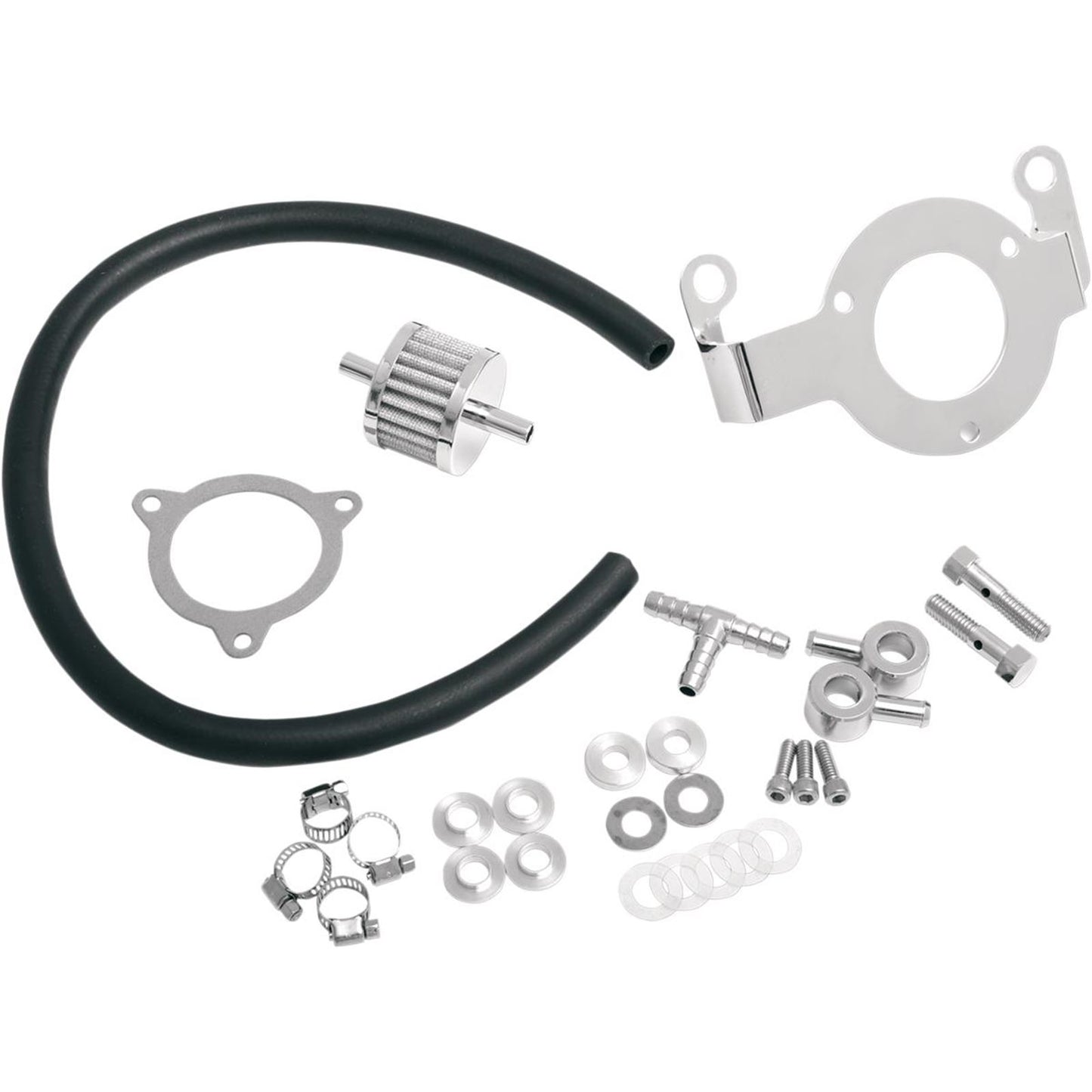 Drag Specialties Bracket Air Cleaner with Breather 08-16FL 1013-0036_257327