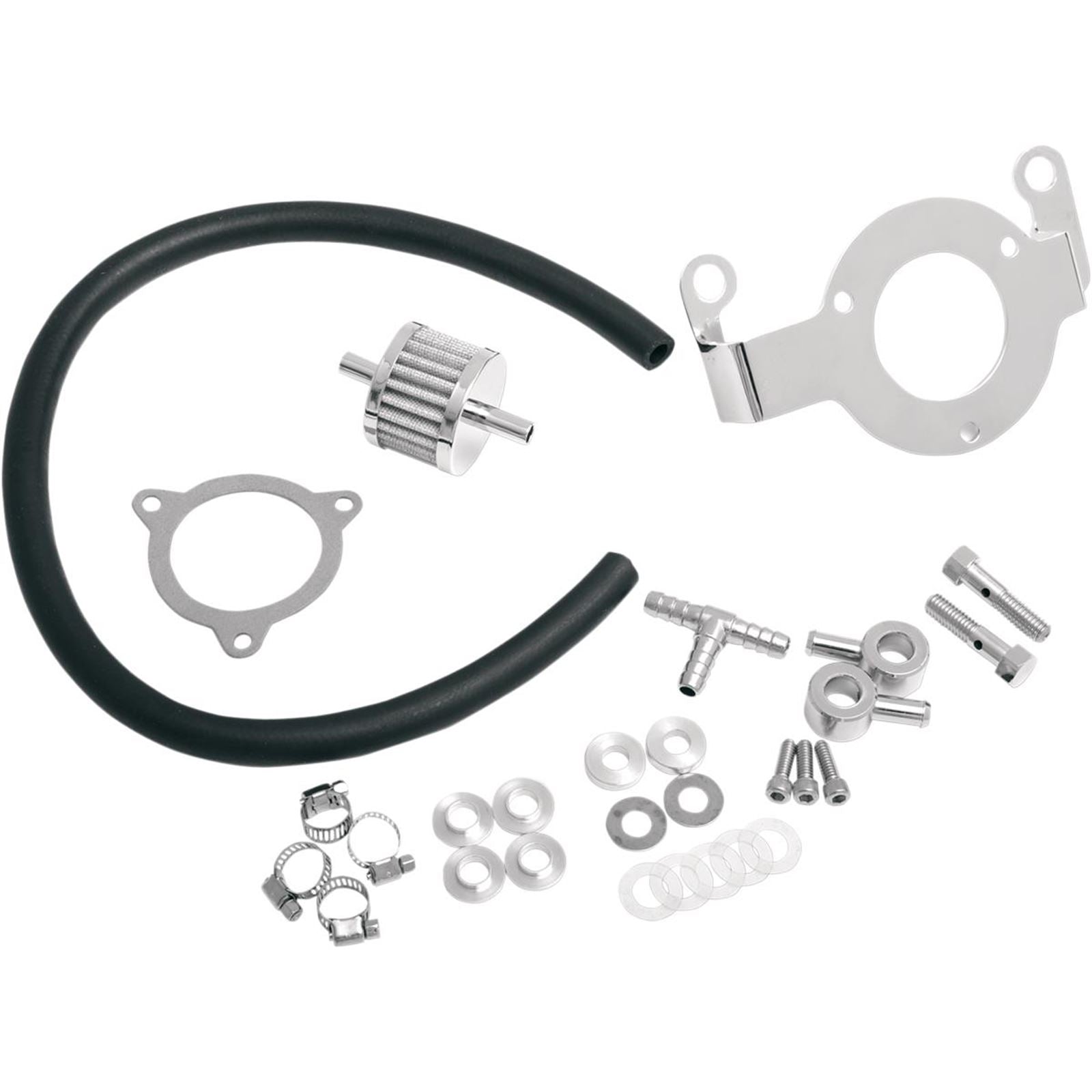 Drag Specialties Bracket Air Cleaner with Breather 08-16FL 1013-0036_257327