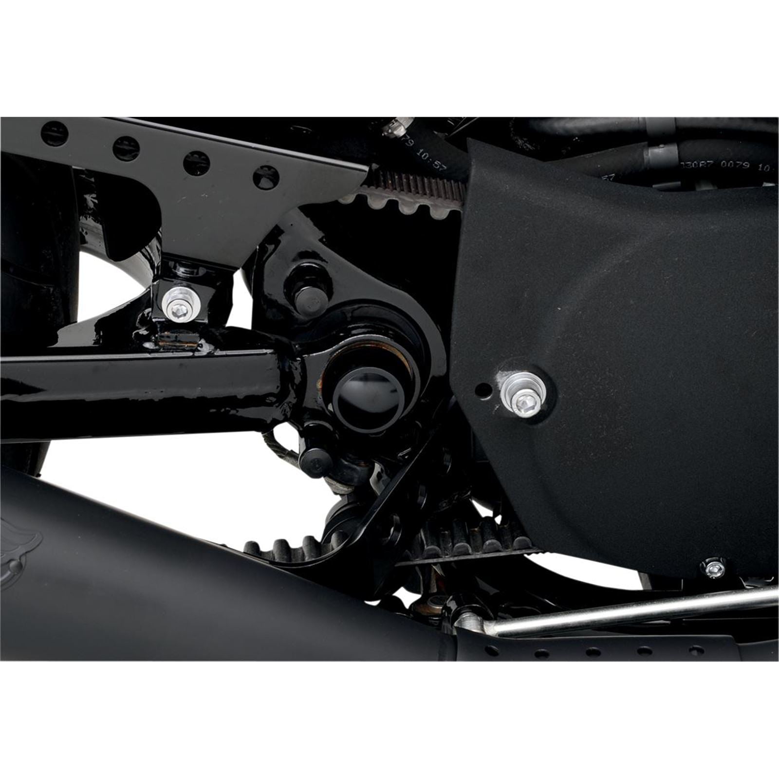 Drag Specialties Swingarm Pivot Bolt Cover - Gloss Black 1303-0201_257334