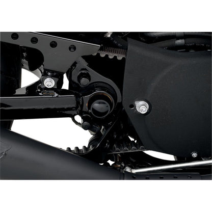 Drag Specialties Swingarm Pivot Bolt Cover - Gloss Black 1303-0201_257334