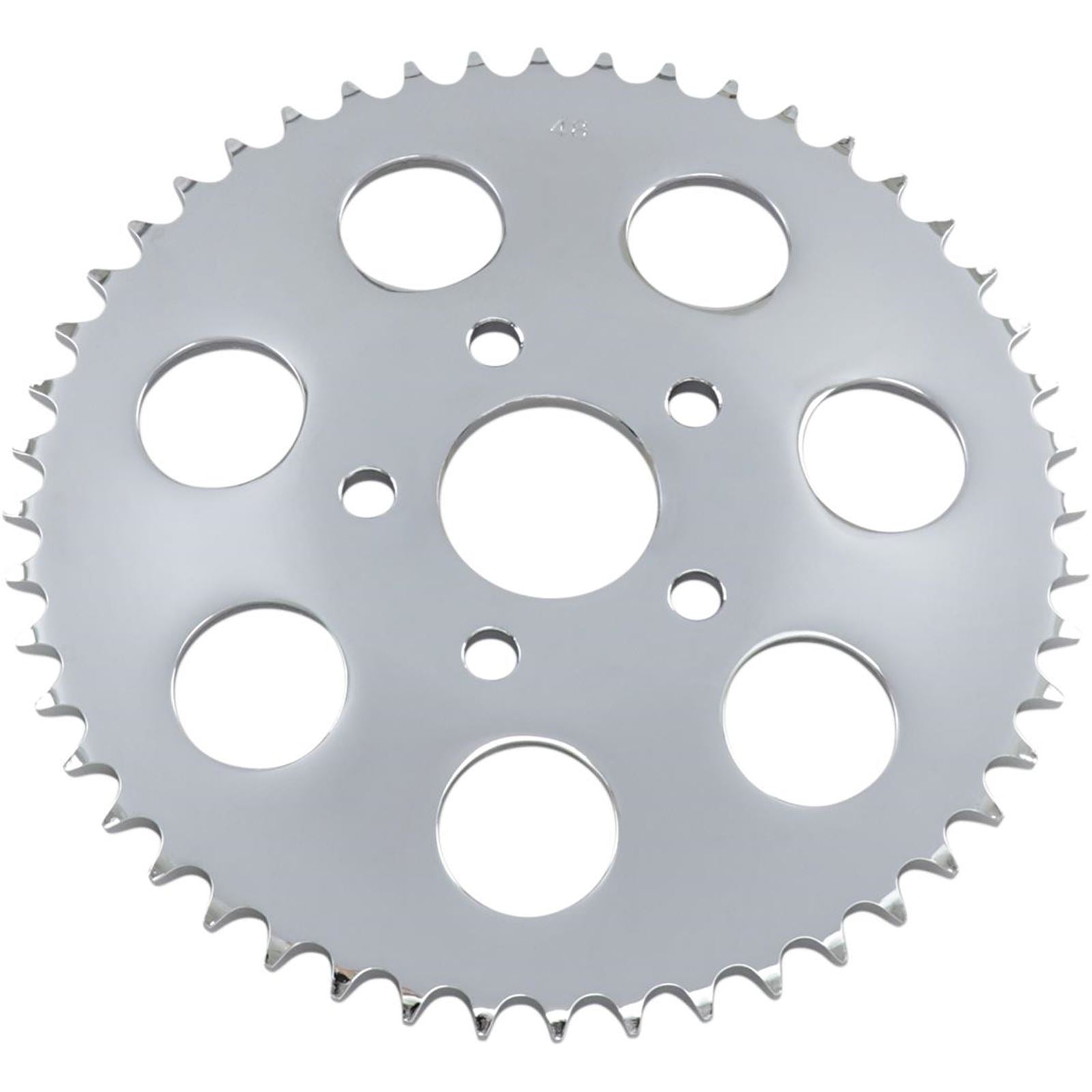 Drag Specialties Rear Wheel Sprocket - 48-Tooth - Chrome 1210-0608_257386