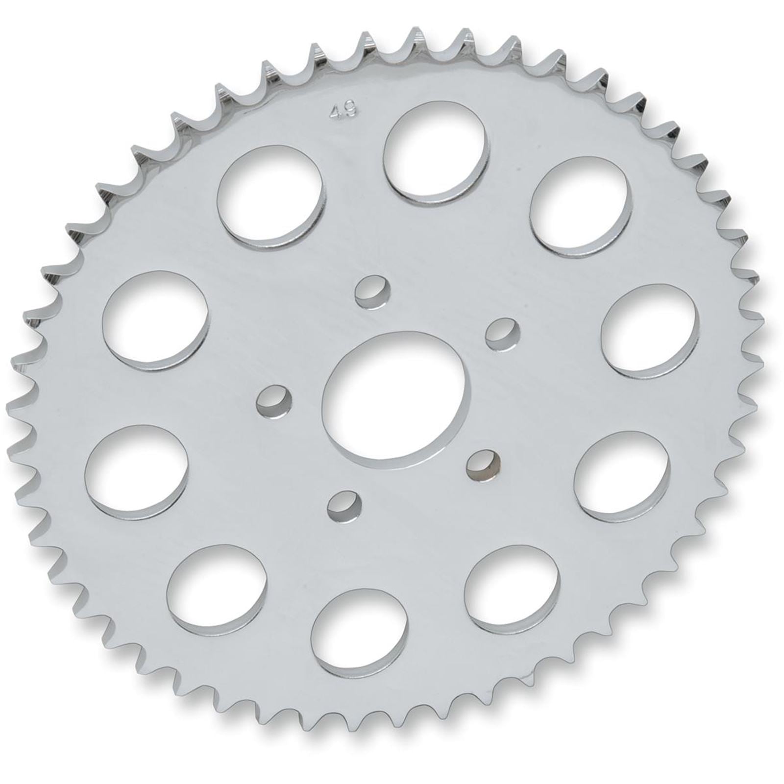 Drag Specialties Rear Sprocket - Chrome - Flat -  46-Tooth 1210-0375_257390