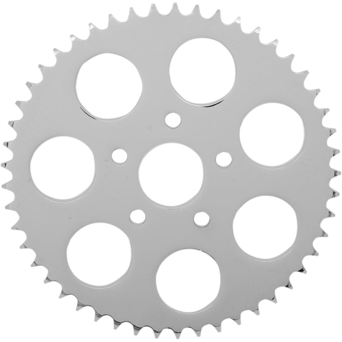 Drag Specialties Rear Wheel Sprocket - 49-Tooth - Chrome 1210-0603_257396