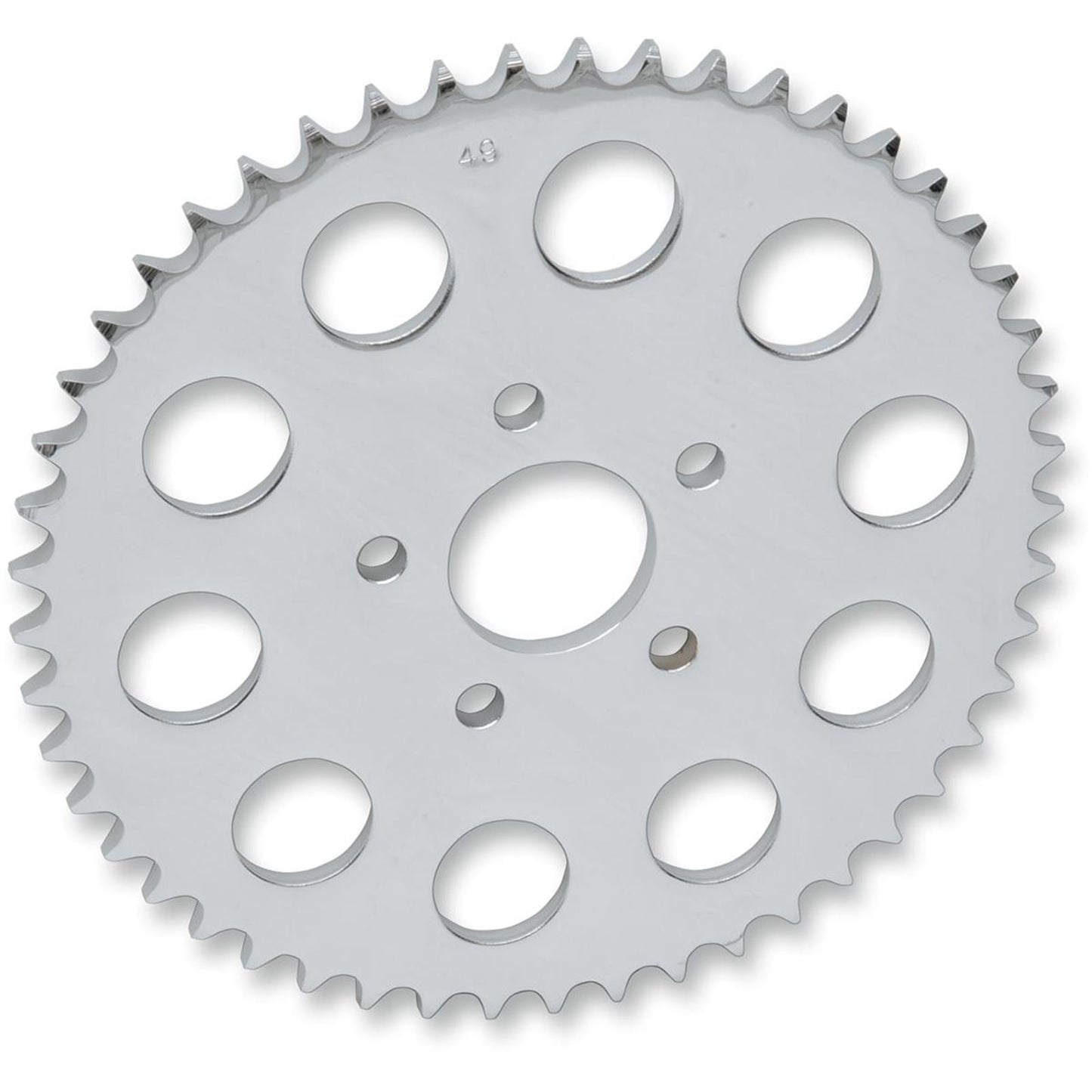 Drag Specialties Rear Sprocket - Chrome - Flat -  51-Tooth 1210-0366_257400