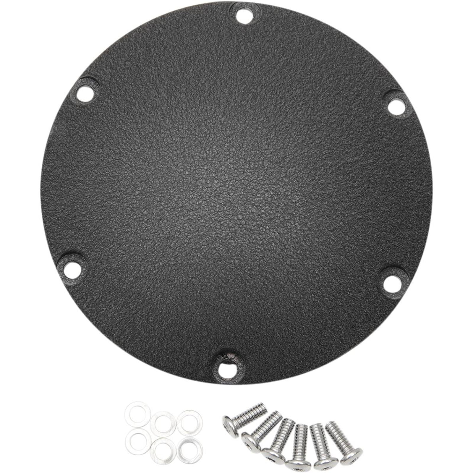 Drag Specialties Wrinkle Black Derby Cover 1107-0441_257526