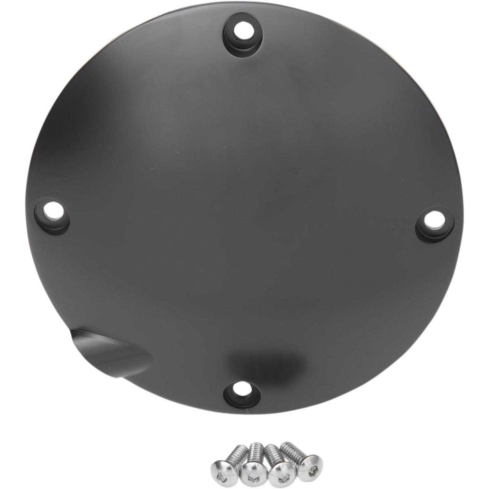 Drag Specialties Satin Black Derby Cover 1107-0367_257531