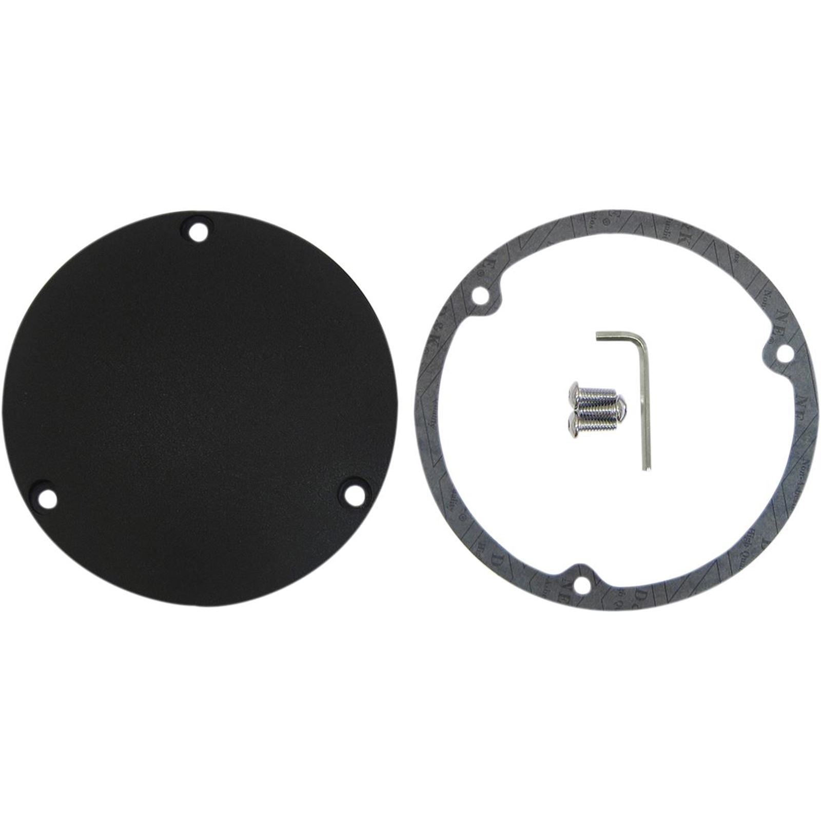 Drag Specialties Wrinkle Black Derby Cover [MPN: 1107-0364]_257541