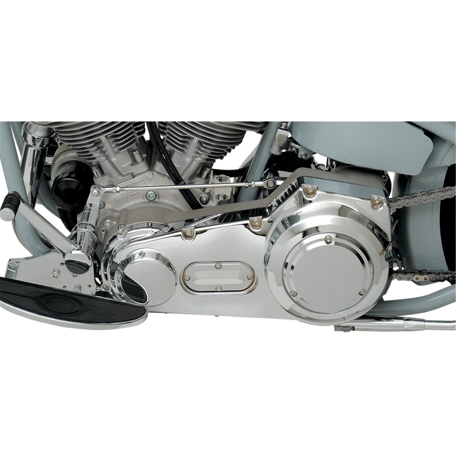 Drag Specialties Outer Primary Cover - Chrome - '89-'93 Softail [MPN: 1107-0037]_257584