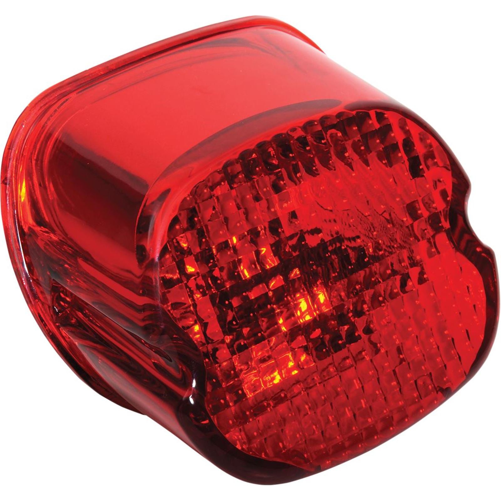 Drag Specialties Taillight Lens - Bottom Tag Window - Red 0902-6321_257830