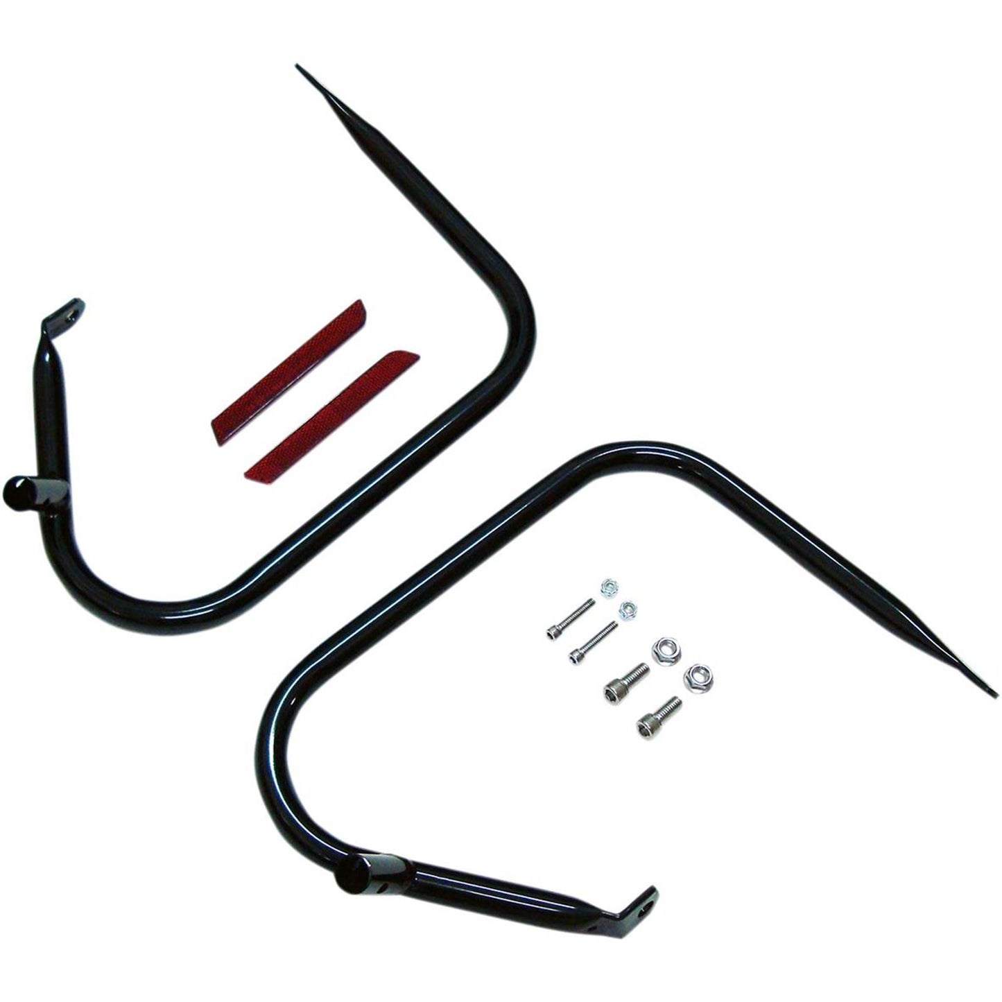 Drag Specialties Saddlebag Guards - Black 0505-1562_257855
