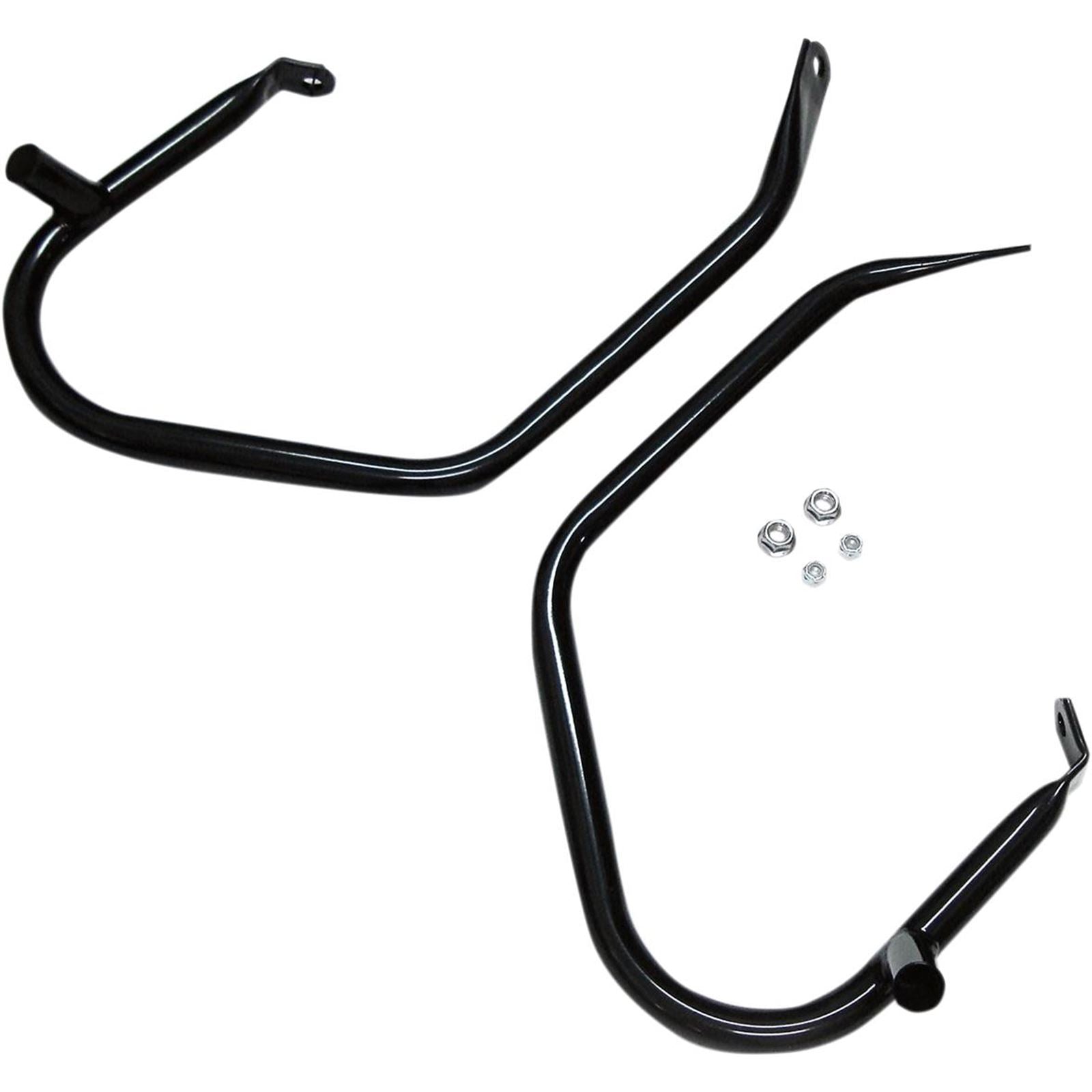 Drag Specialties Saddlebag Guard - Black 0505-1564_257857