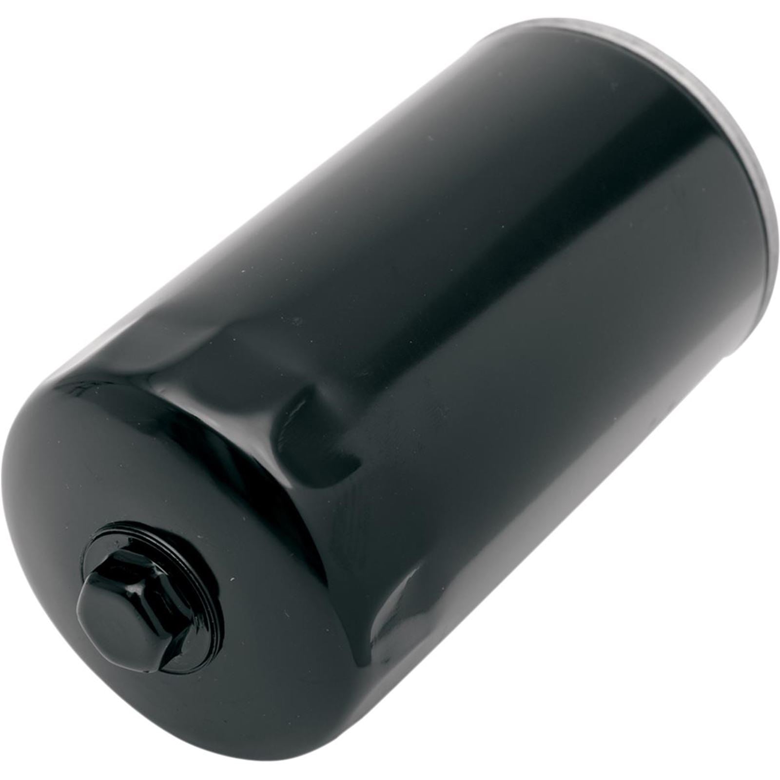 Drag Specialties Oil Filter - Spin-On - Black - with Nut 0712-0023_257868
