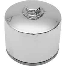 Drag Specialties Magnetic Ring Oil Filter - Chrome - with Nut 2 1/4" 0712-0006_257883