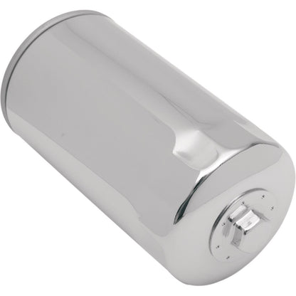 Drag Specialties Magnetic Ring Oil Filter - Chrome - with Nut - 5 1/2" 0712-0007_257885