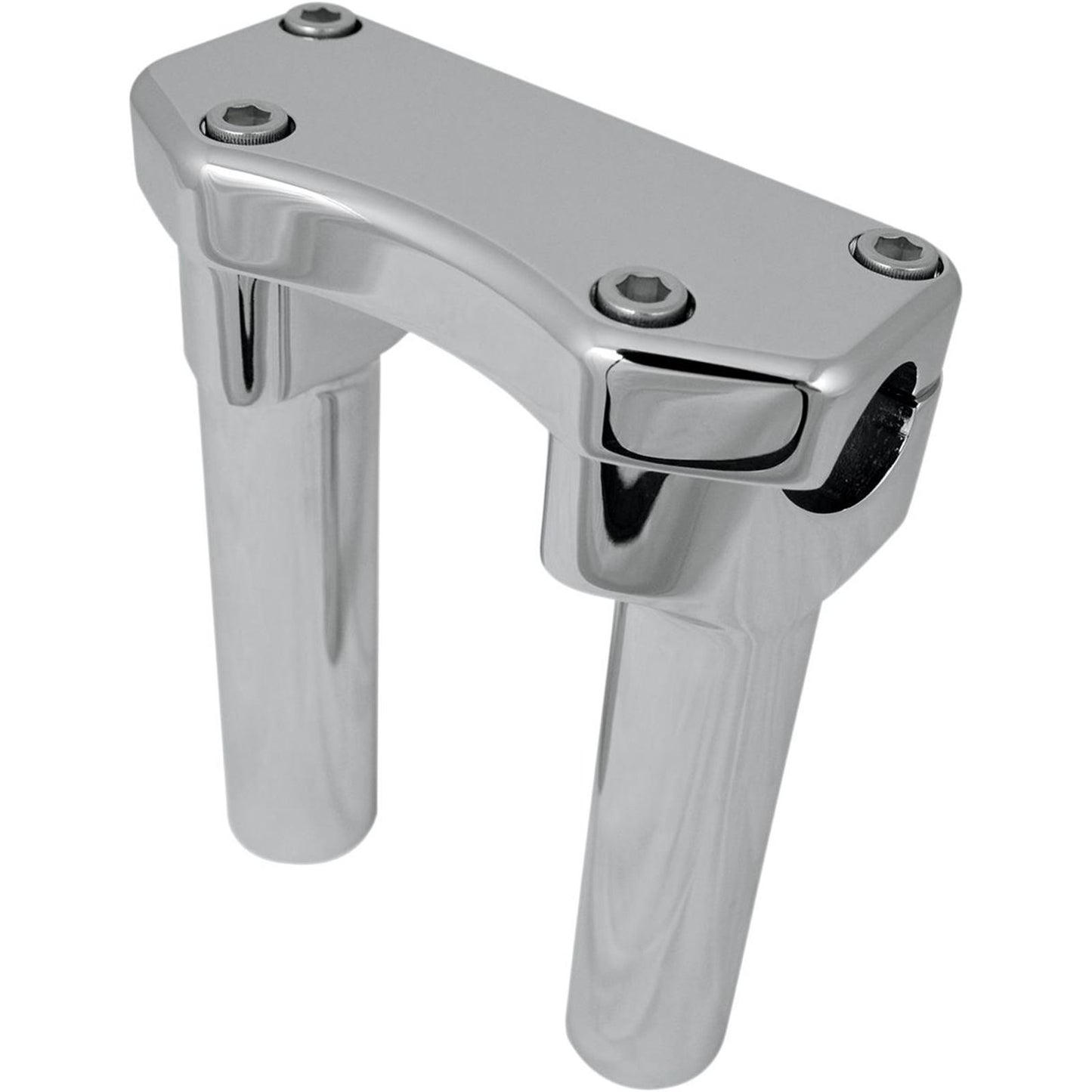 Drag Specialties 6" Chrome Buffalo Risers with  Top 0602-0592_257927