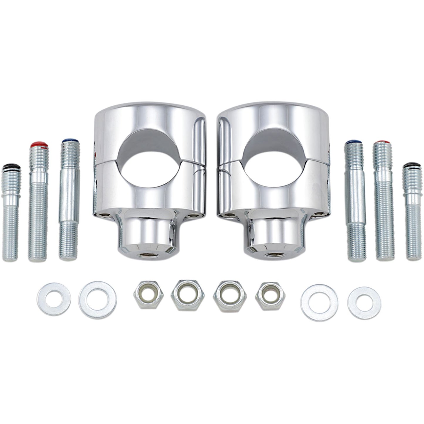 Drag Specialties Chrome 1-1/2" Big Buffalo Risers 0602-0465_373910